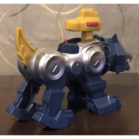 Hasbro Power Rangers Silver Wolf Zord Action Figure Wild Force Playskool Toy - Picture 3 of 11